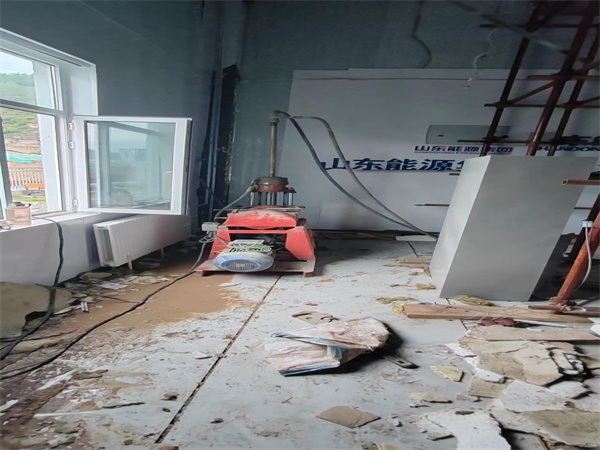 隰县地基基础下沉墙体裂缝加固注浆顶升施工